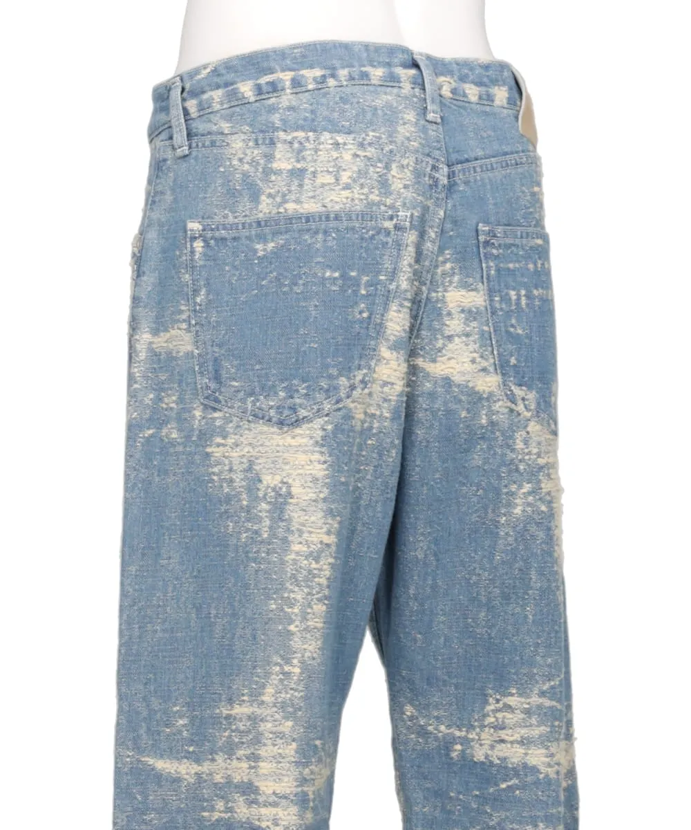 STRAIGHT DENIM PANTS