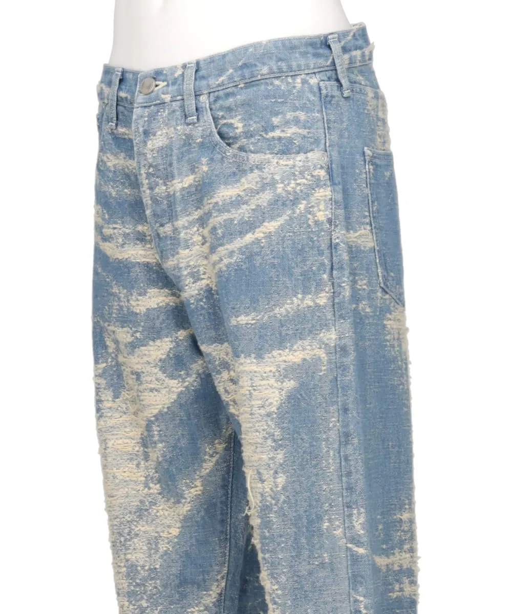 STRAIGHT DENIM PANTS