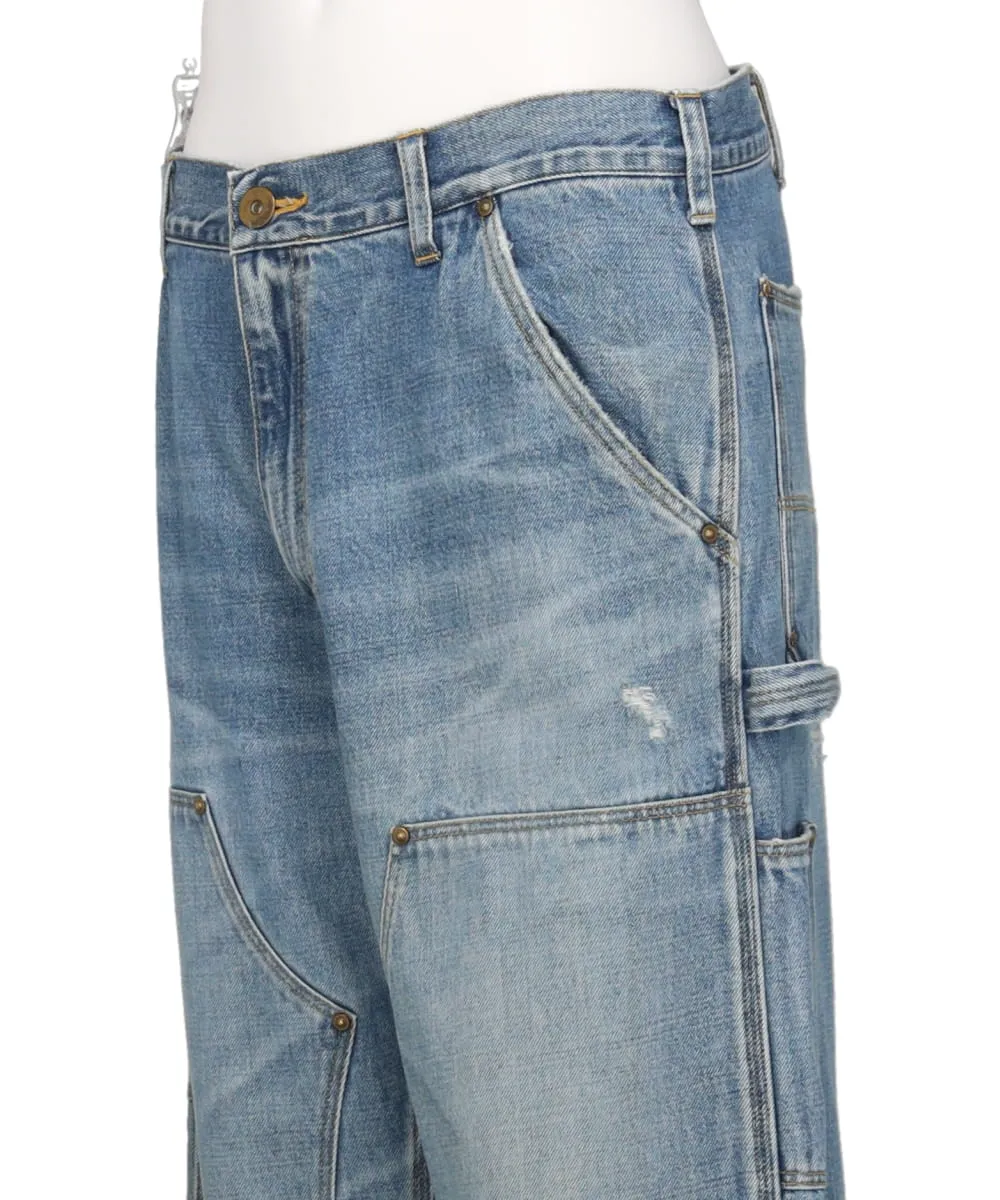 DENIM PAINTER PANTS