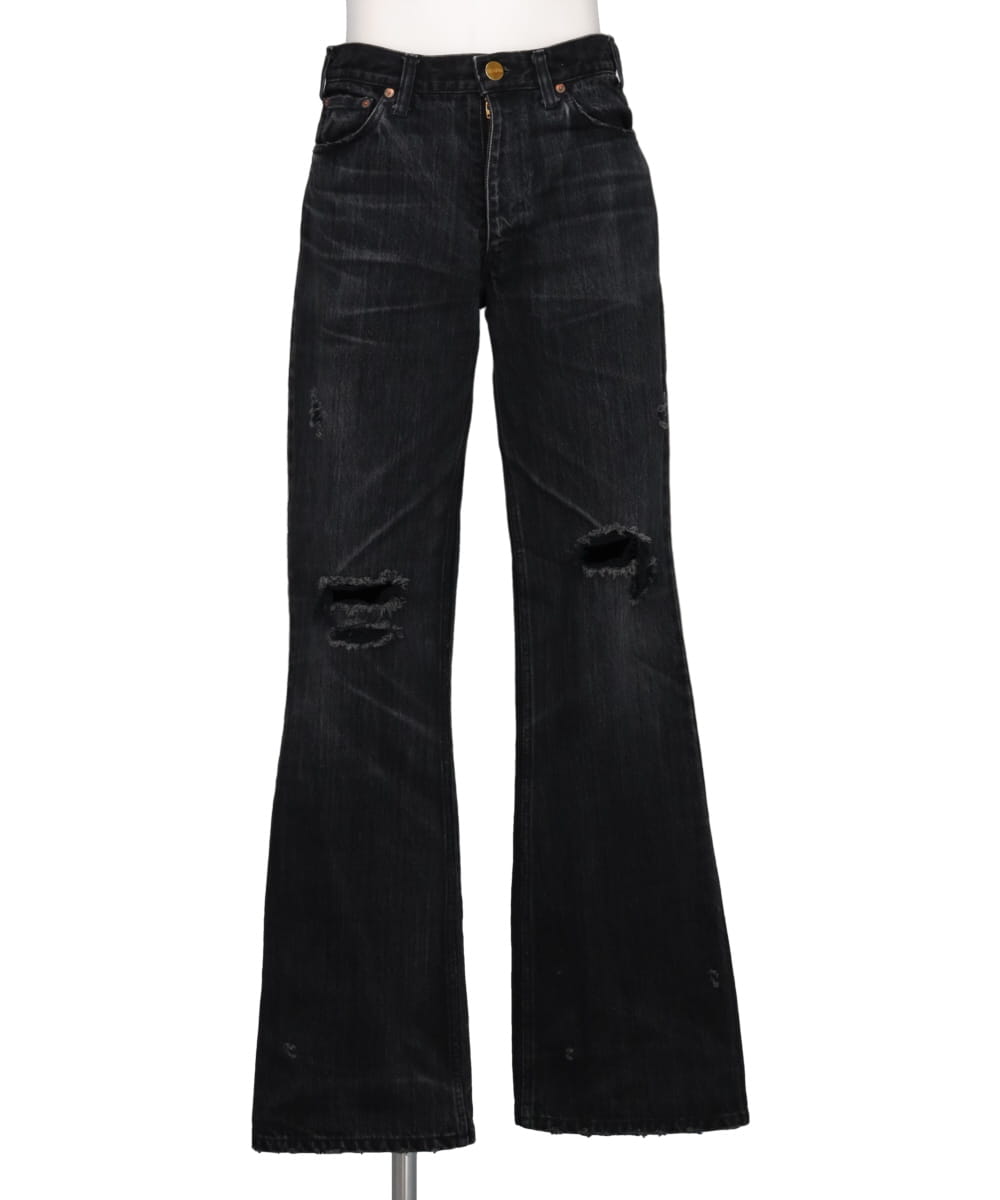 DENIM FLARE PANTS