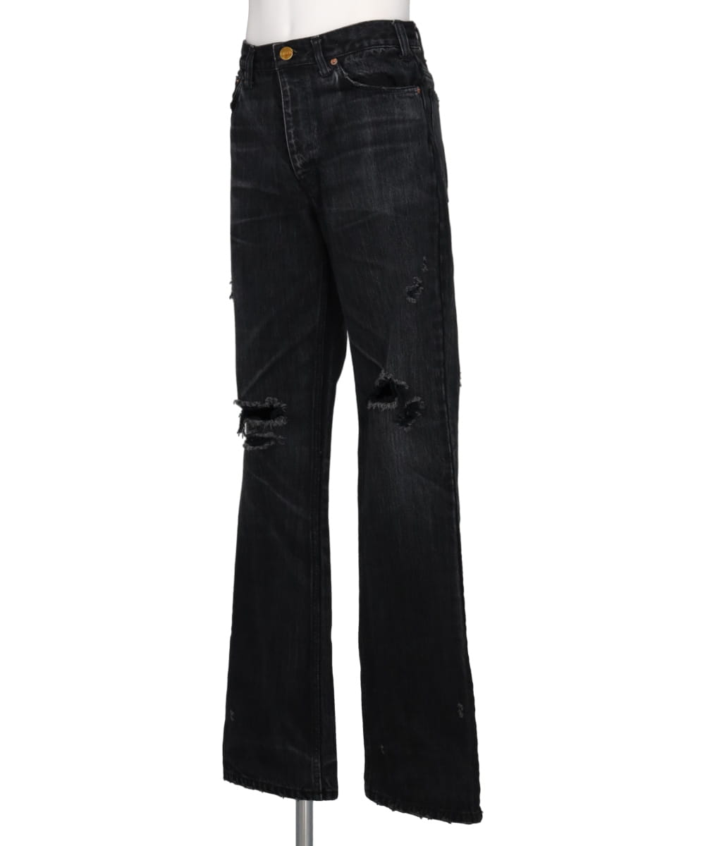 DENIM FLARE PANTS
