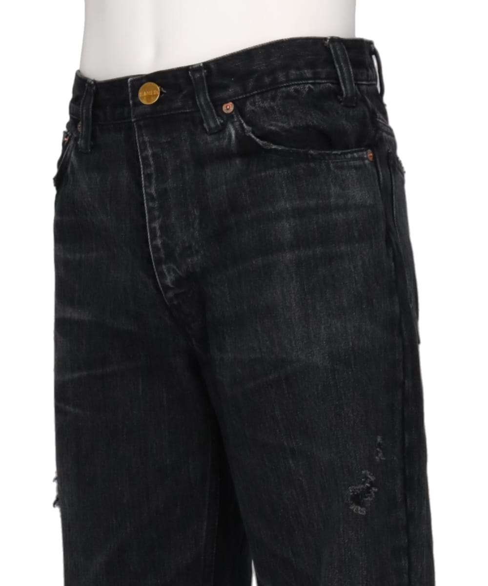 DENIM FLARE PANTS