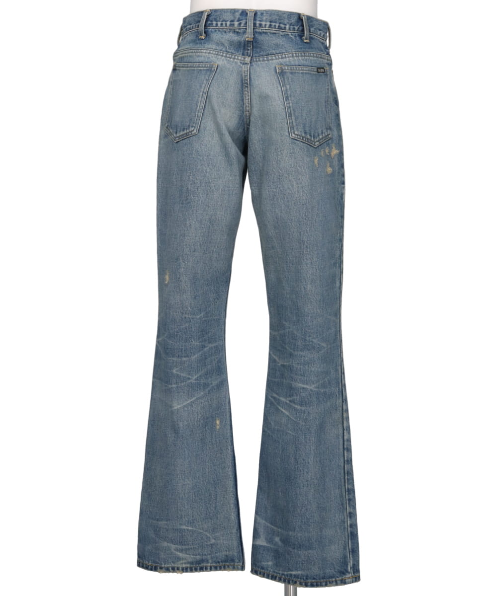 DENIM FLARE PANTS