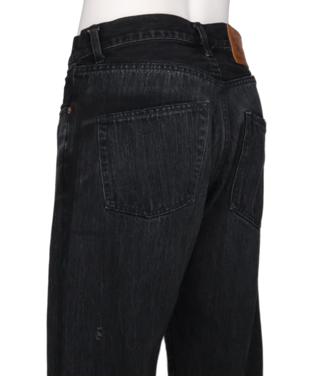 DENIM STRAIGHT PANTS
