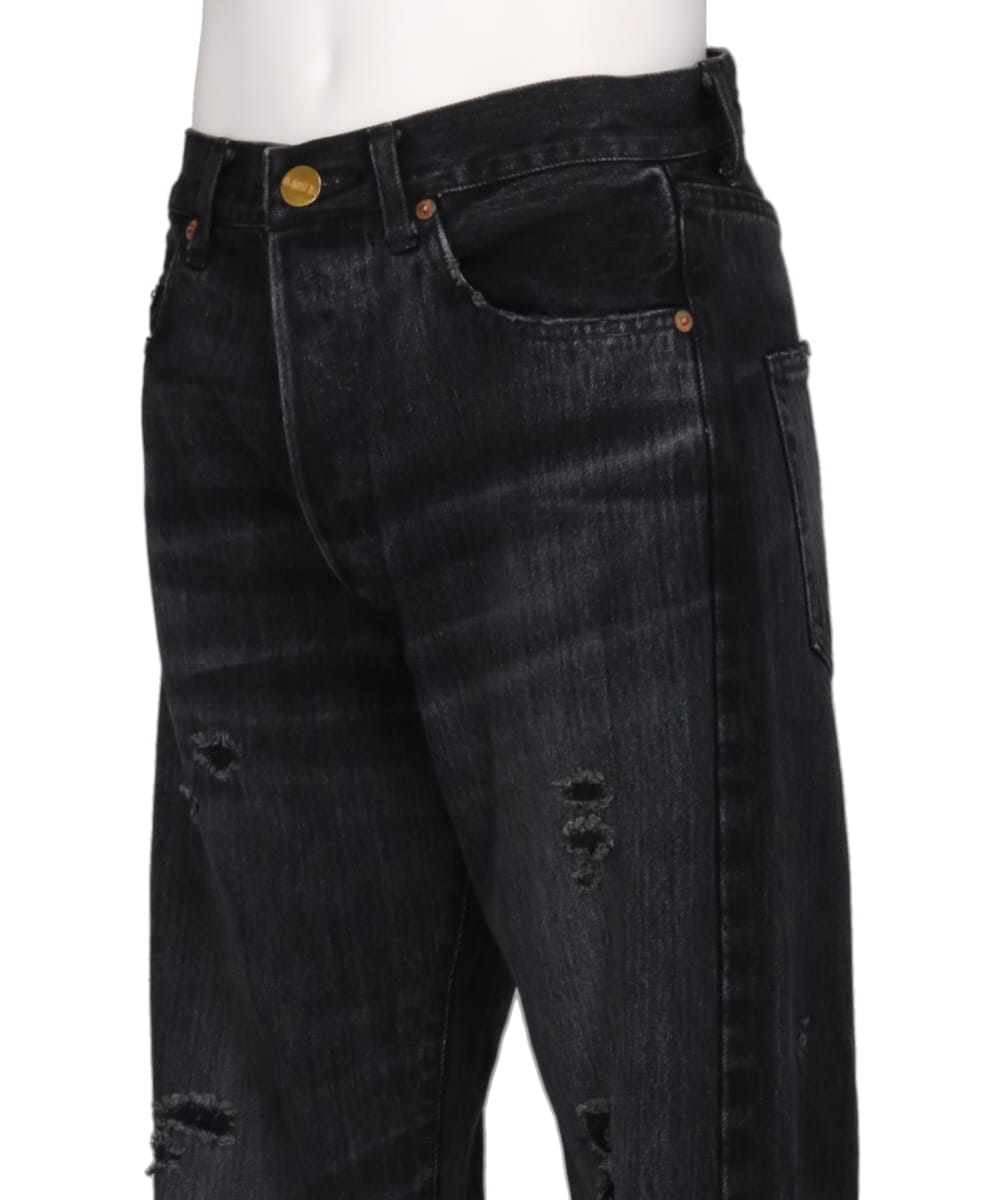 DENIM STRAIGHT PANTS