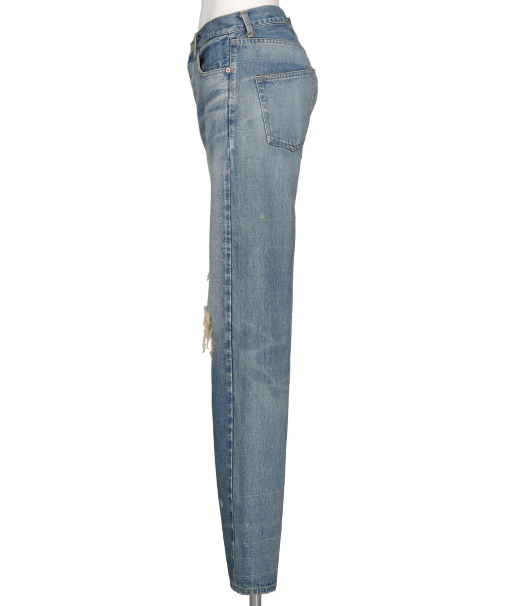 DENIM STRAIGHT PANTS