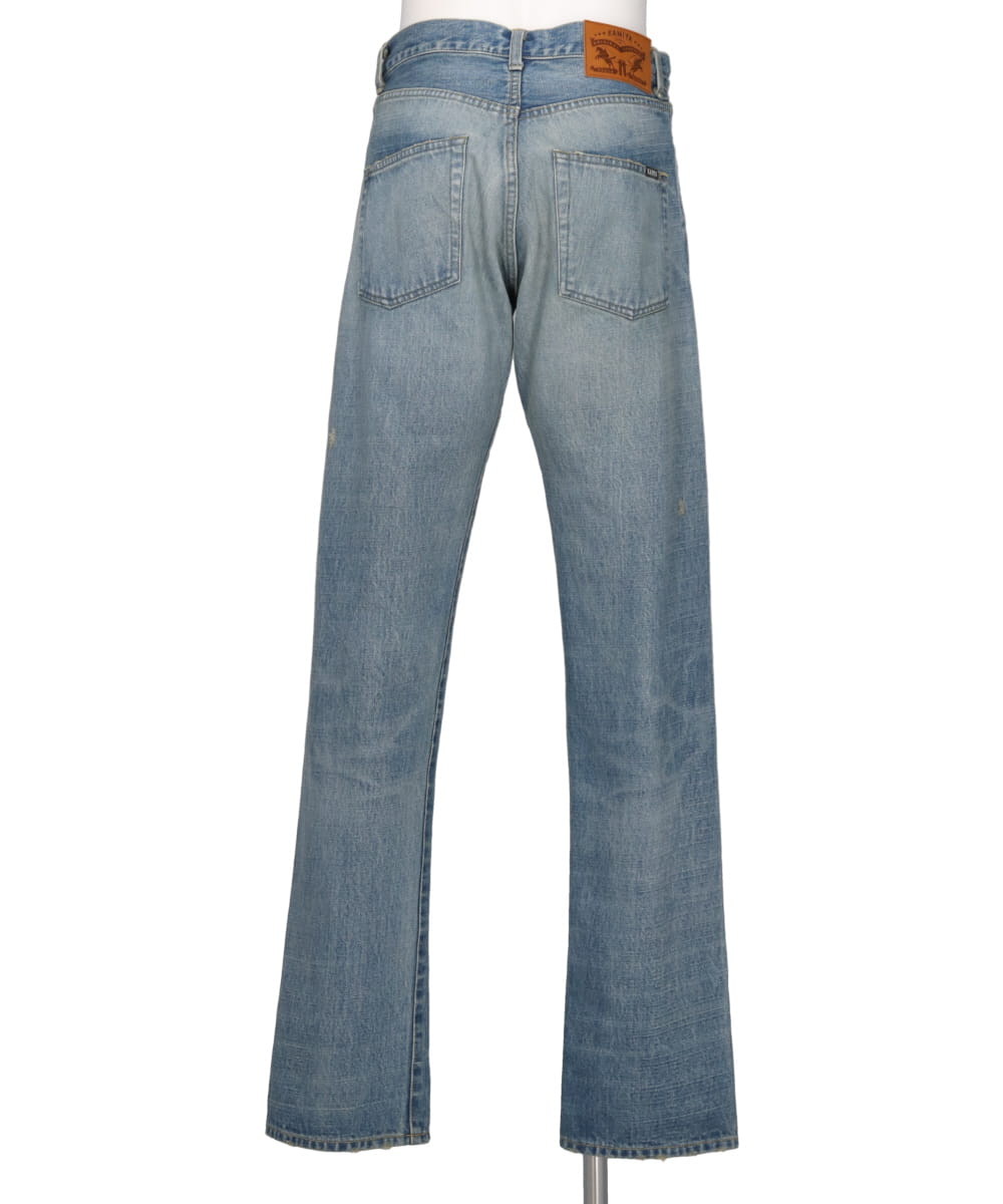 DENIM STRAIGHT PANTS