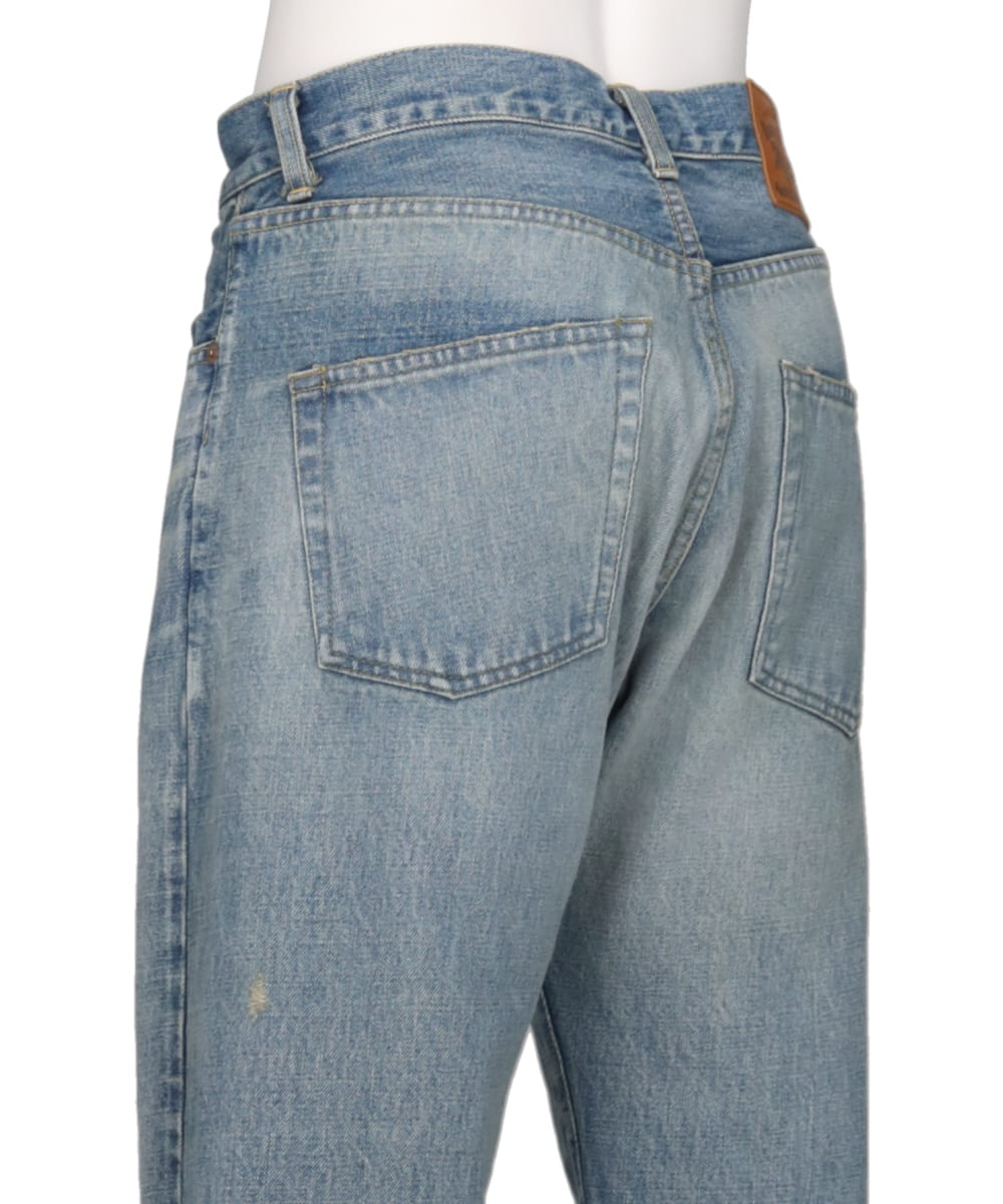DENIM STRAIGHT PANTS