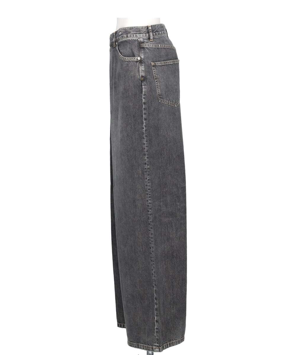 お得セール - 23ss サリバン Washed Denim Super Wide Pants - トップ