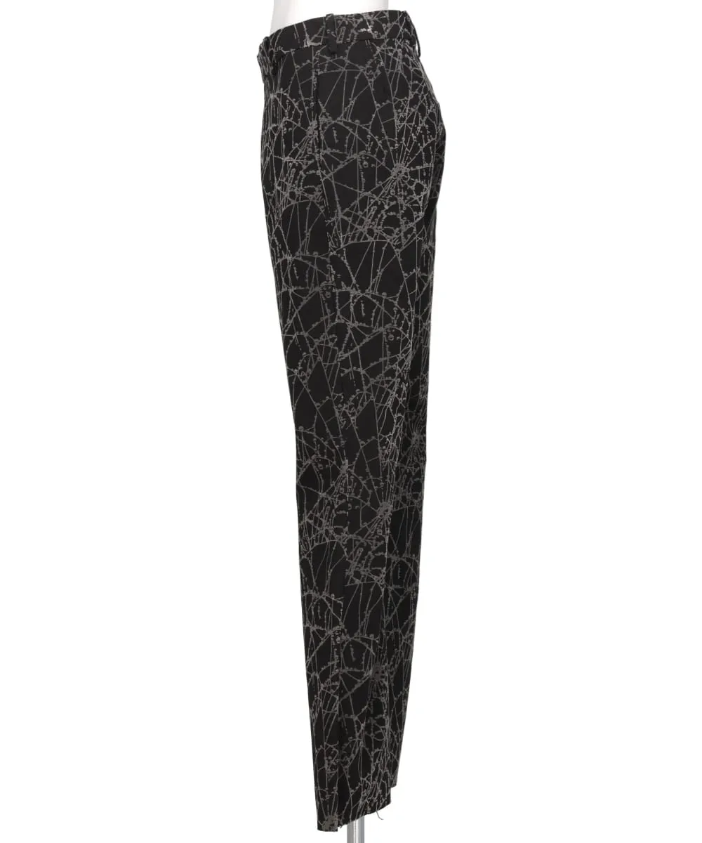 FLOCKY WEB FLARE PANTS