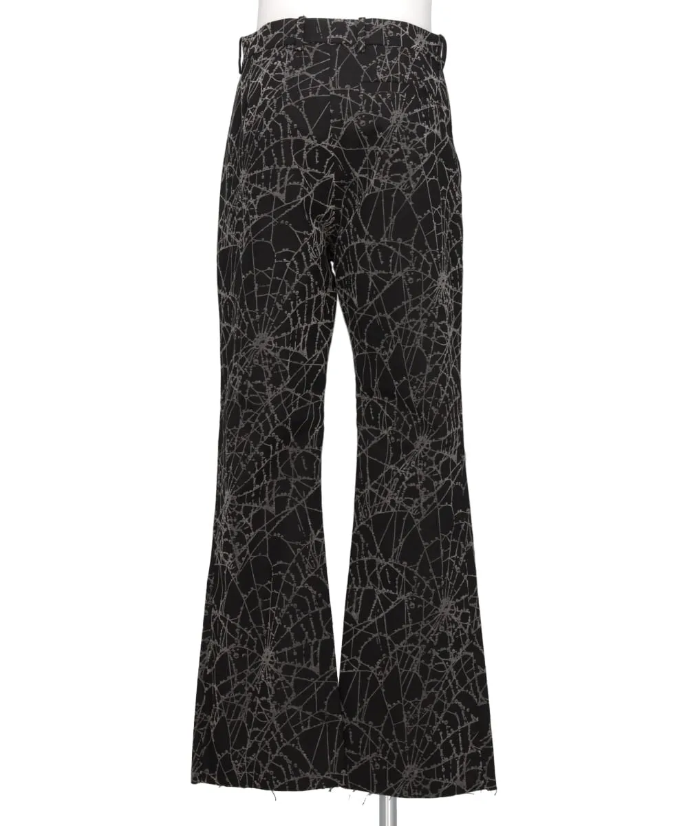 FLOCKY WEB FLARE PANTS