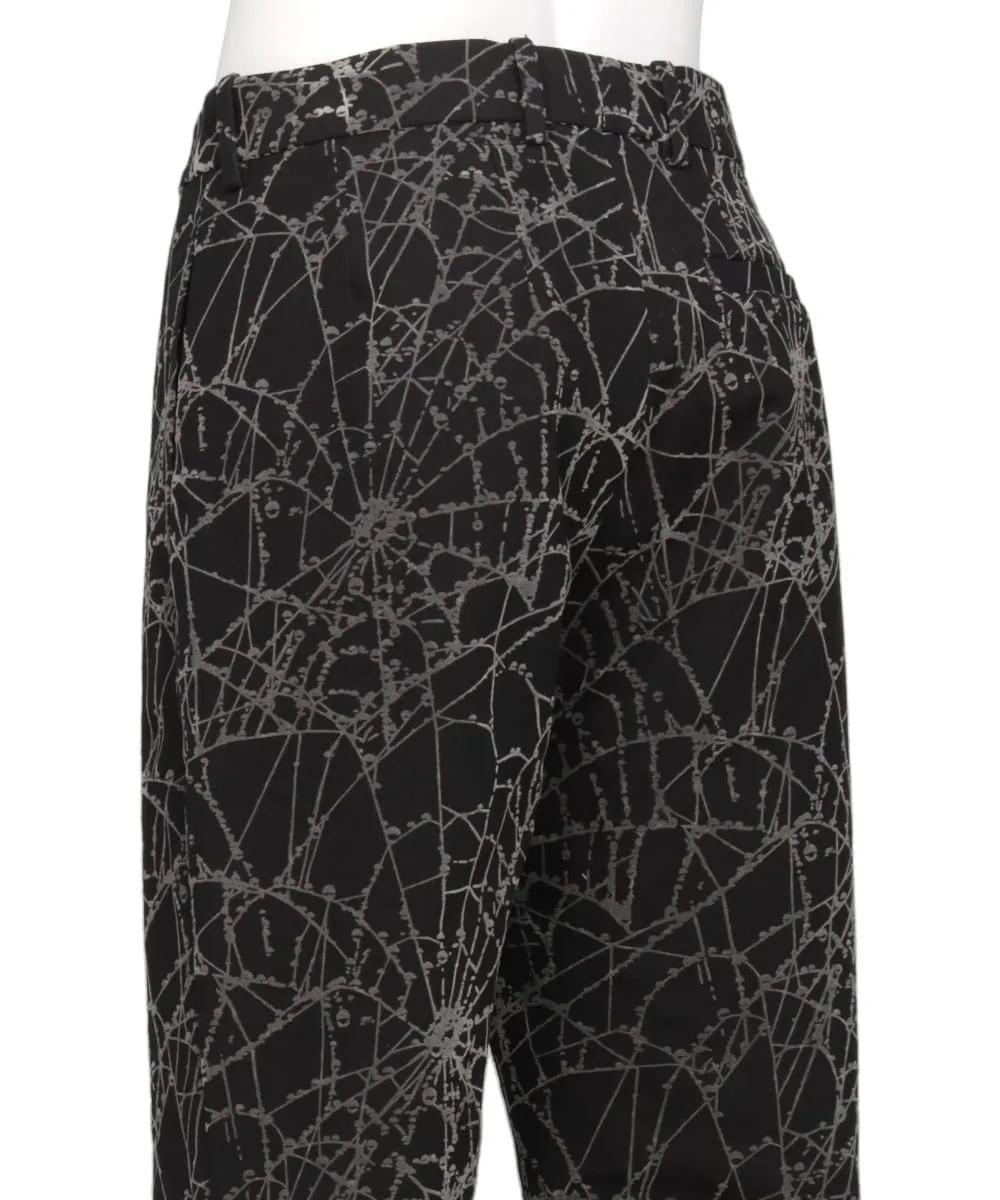 FLOCKY WEB FLARE PANTS