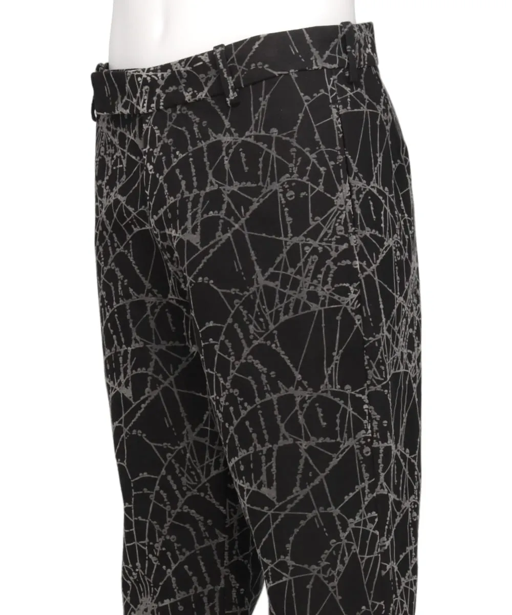 FLOCKY WEB FLARE PANTS