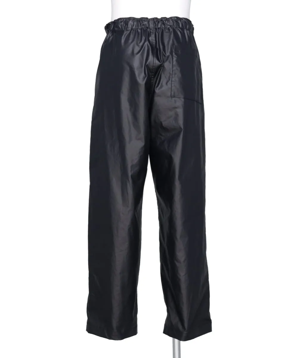 LEATHER-LIKE WIDE-LEG EASY PANTS