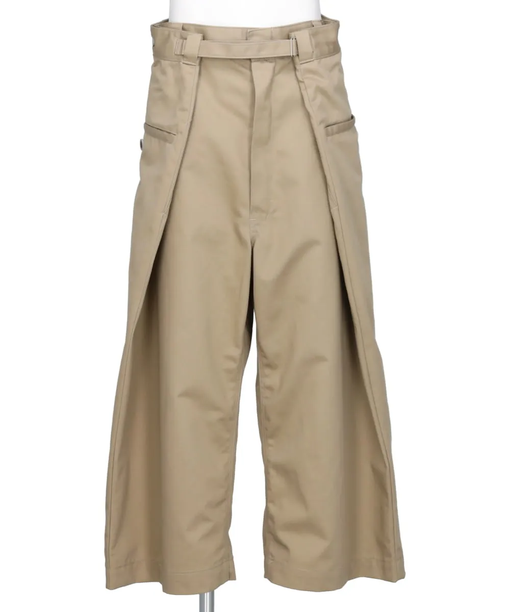 WRAP CHINO PANTS