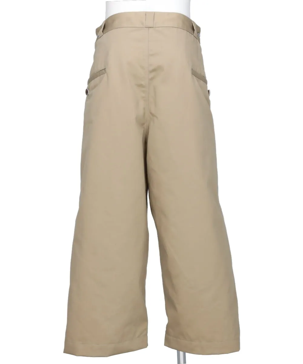 WRAP CHINO PANTS