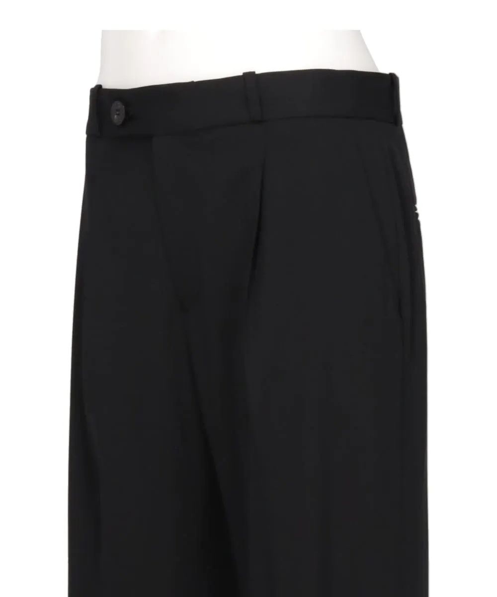 PLEATED TROUSERS