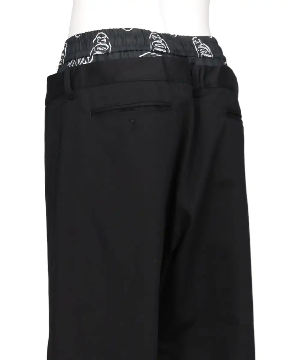 LOGO LINING DOCKING PANTS