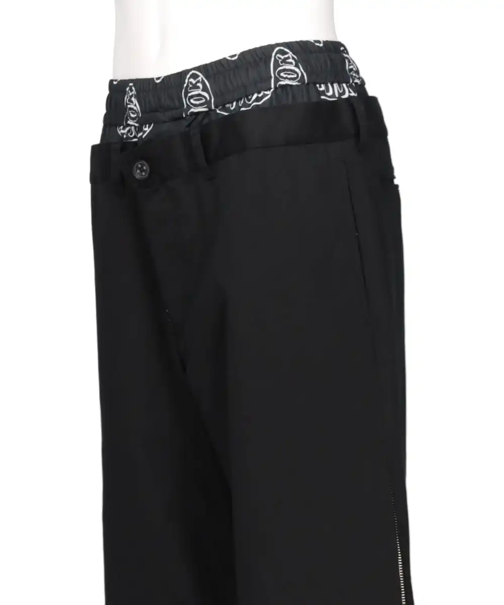 LOGO LINING DOCKING PANTS