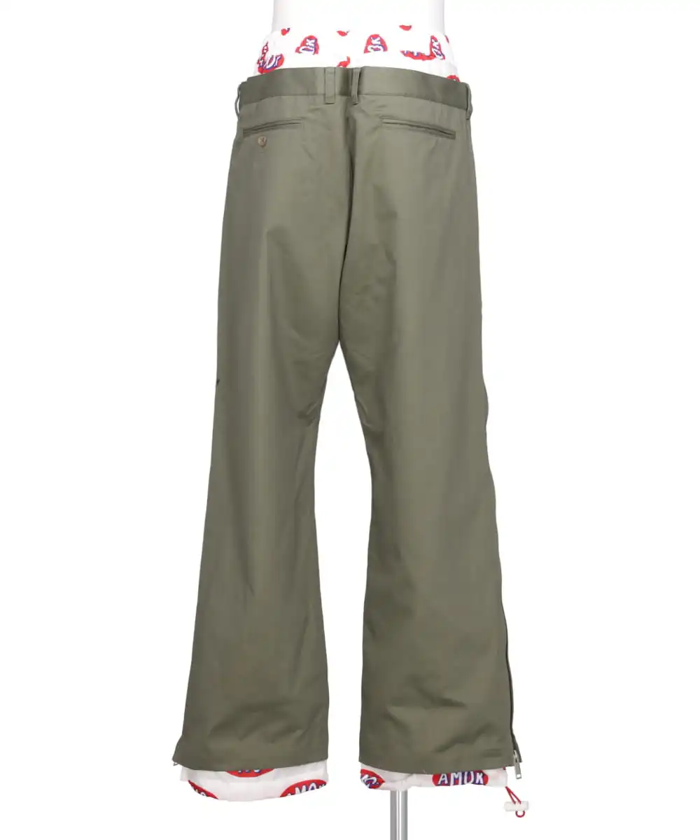 LOGO LINING DOCKING PANTS