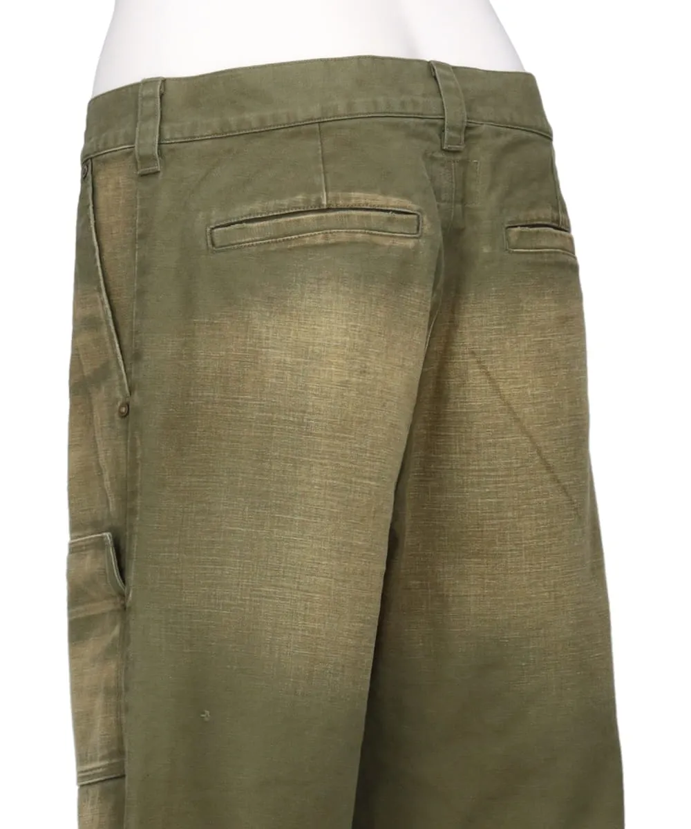 DISTRESSED SARGE PANTS