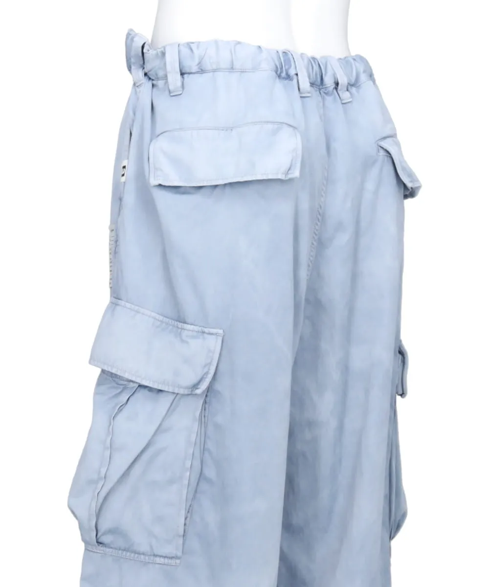 C/R SATIN CARGO PANTS