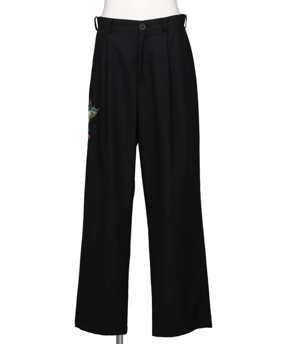 “AGEHA” EMBROIDERY PANTS