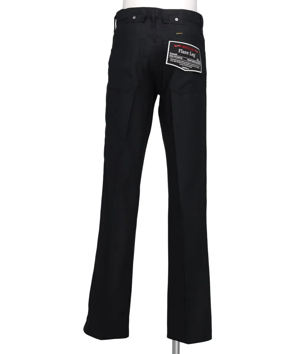 "FLARE" PRESSED PANTS
