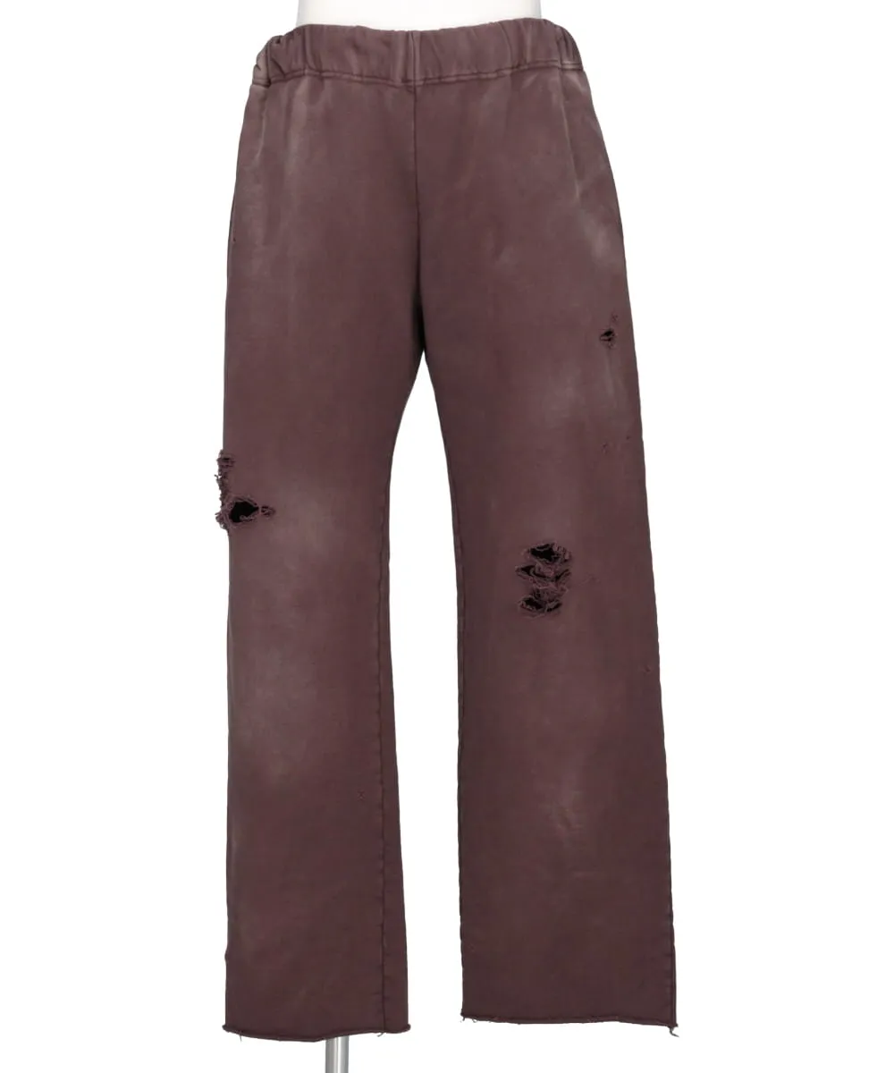 DISTRESSED SWEAT PANTS