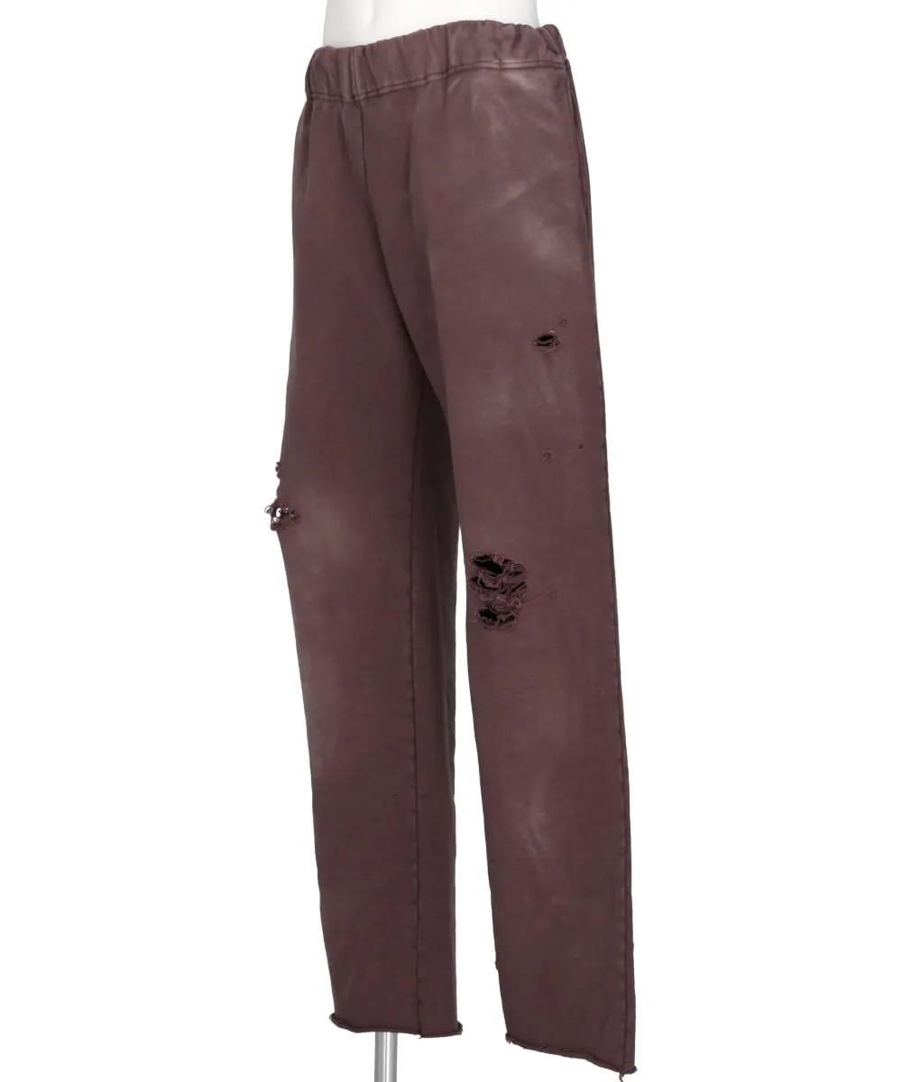 DISTRESSED SWEAT PANTS
