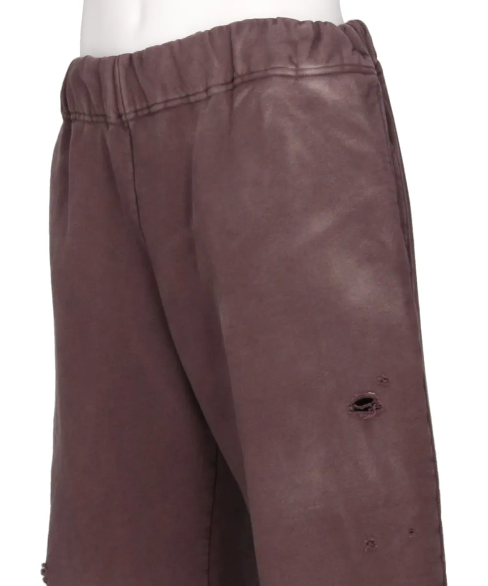 DISTRESSED SWEAT PANTS