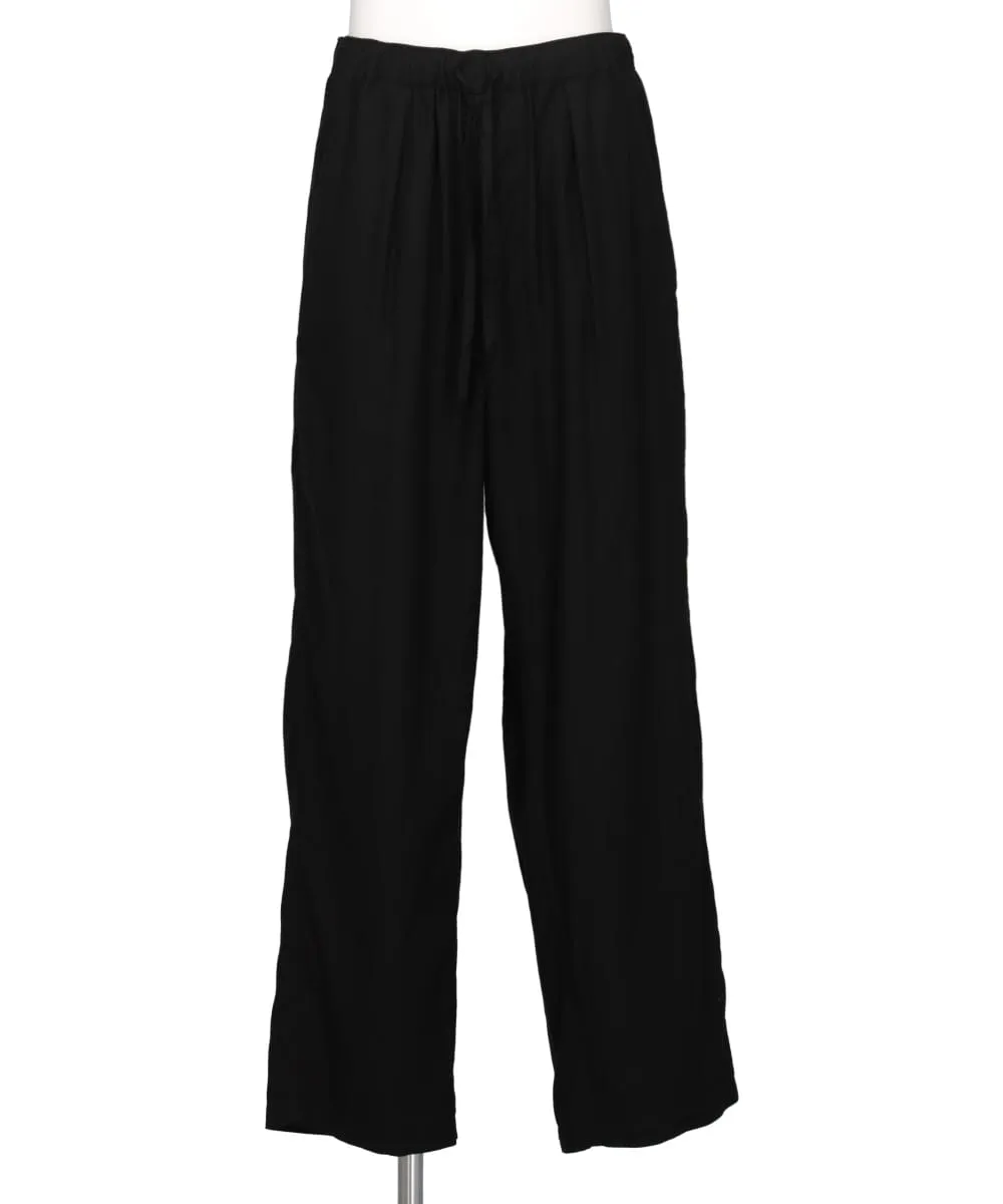 GARMENTDYED COTTON SILK TWILL EASY POANTS