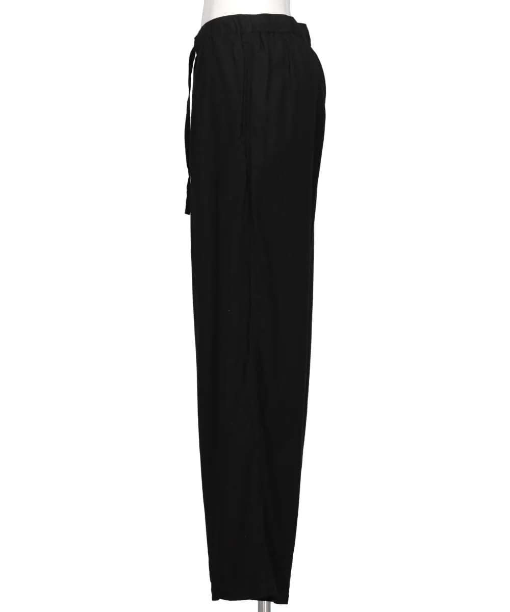 GARMENTDYED COTTON SILK TWILL EASY POANTS