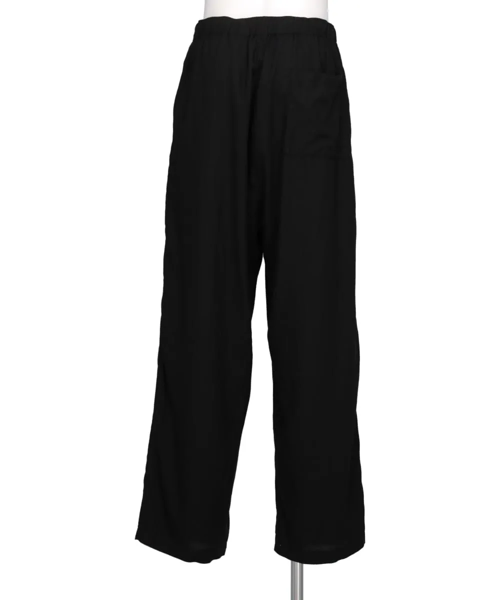 GARMENTDYED COTTON SILK TWILL EASY POANTS
