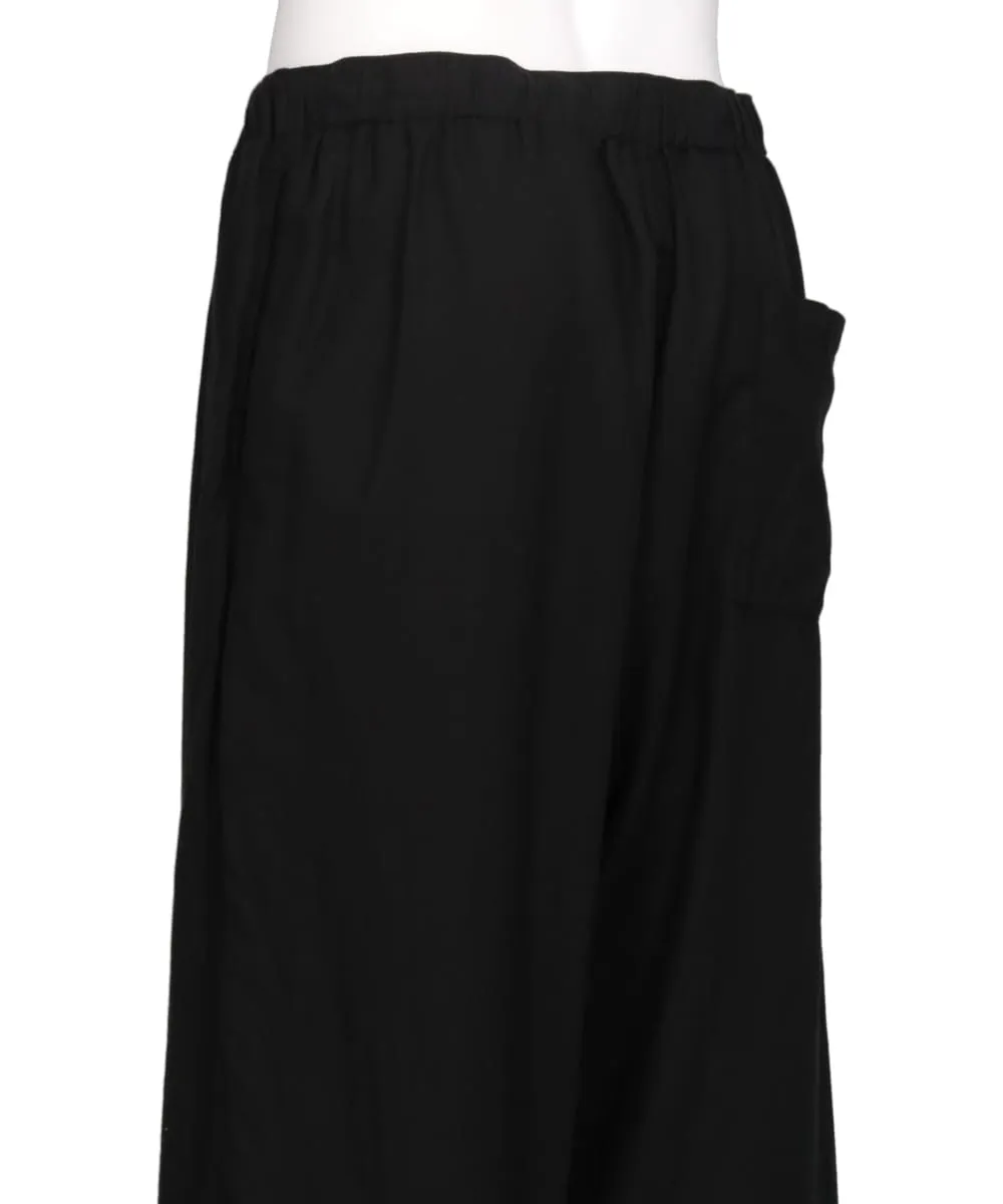 GARMENTDYED COTTON SILK TWILL EASY POANTS