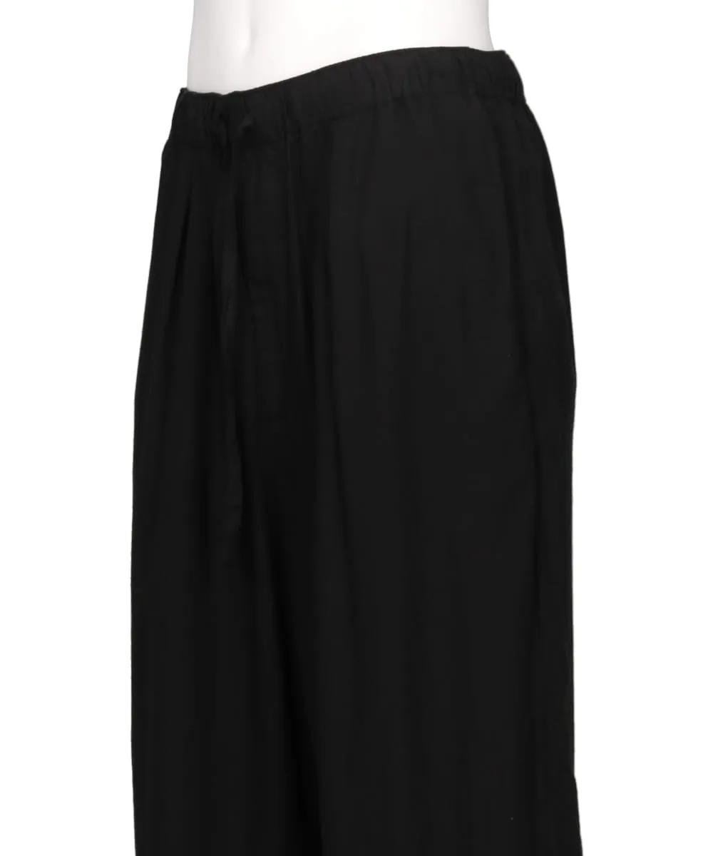 GARMENTDYED COTTON SILK TWILL EASY POANTS