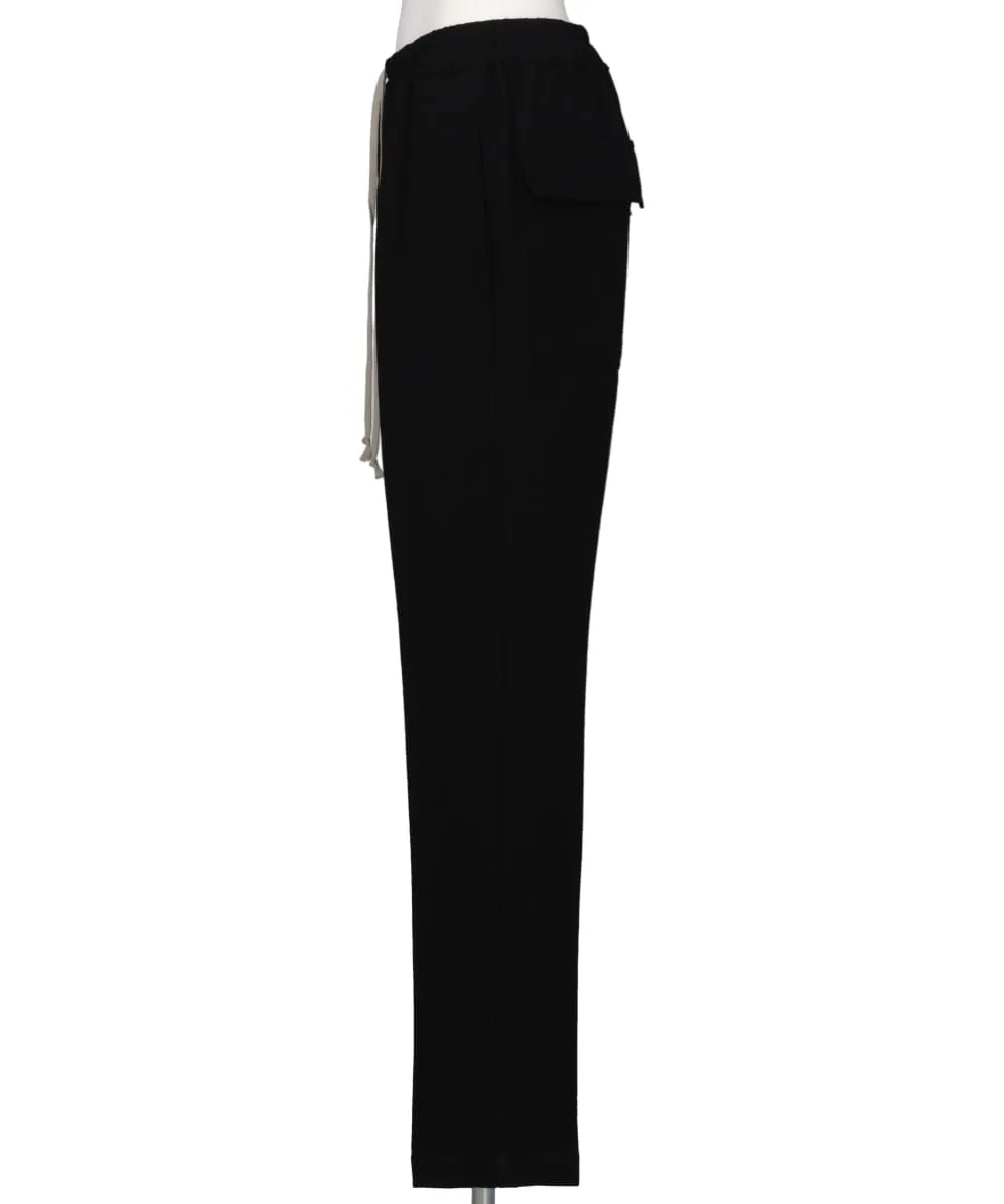 DRAWSTRING SLIM LONG - BLACK