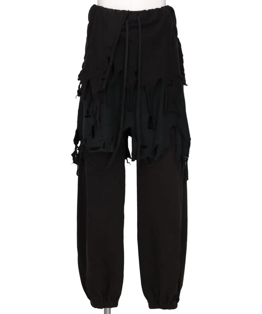 PHANTOM FRAYED SWEATPANTS