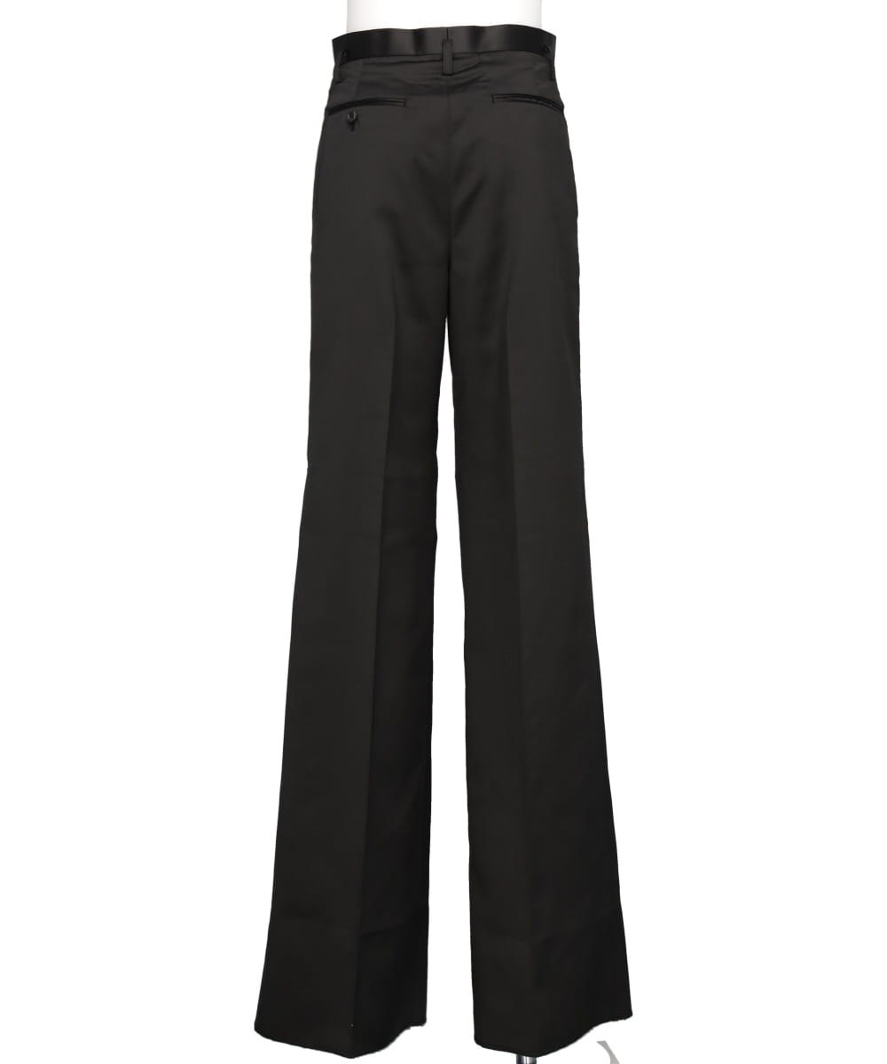 SATIN WIDE TROUSERS