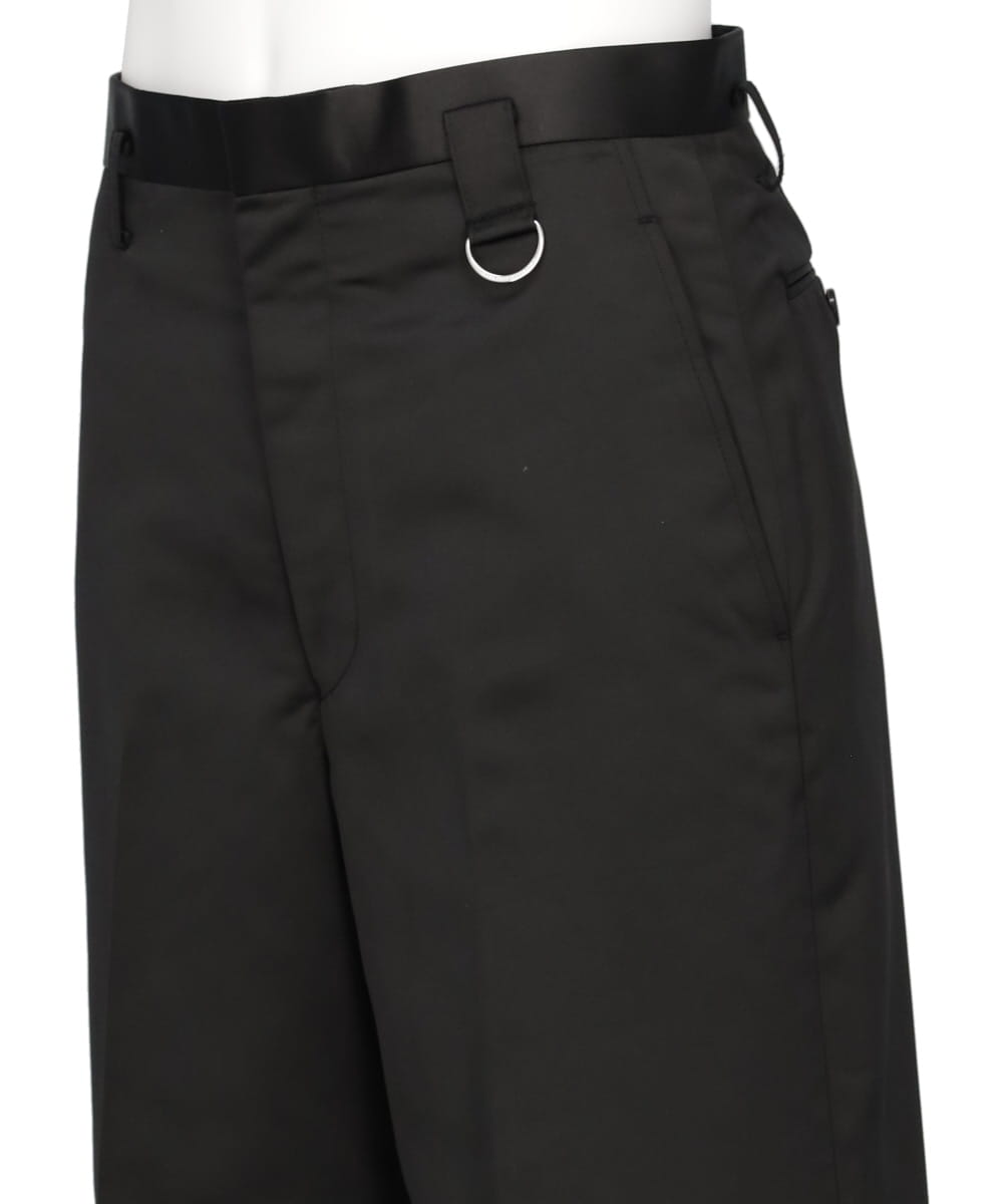 SATIN WIDE TROUSERS