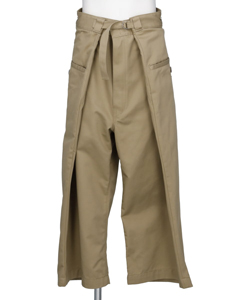 WRAP CHINO PANTS