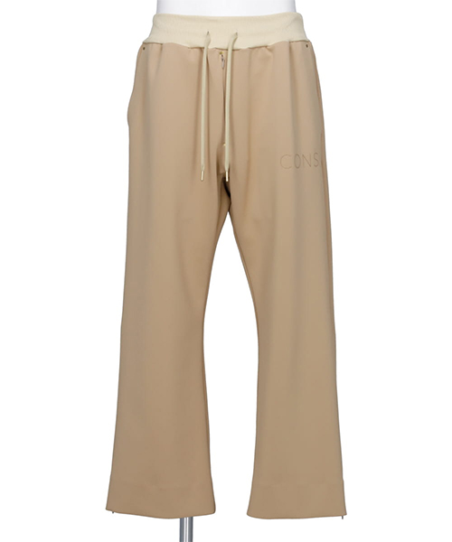 HEM ZIPPER TRACK PANTS