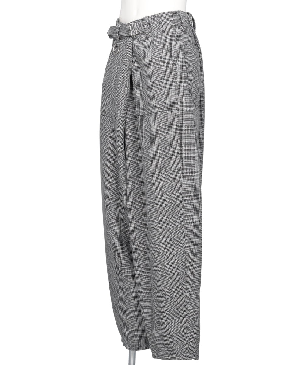 WIDE BONDAGE PANTS BRITISH TARTAN