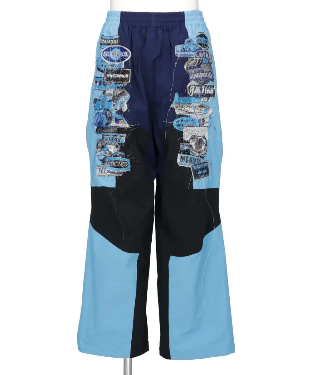 A.I. PATCHES EMBROIDERY TRACK PANTS