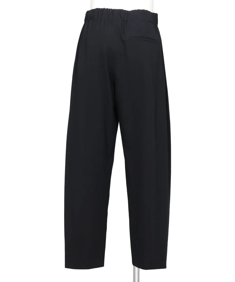 WOOL GABARDINE 5 TUCK TROUSER