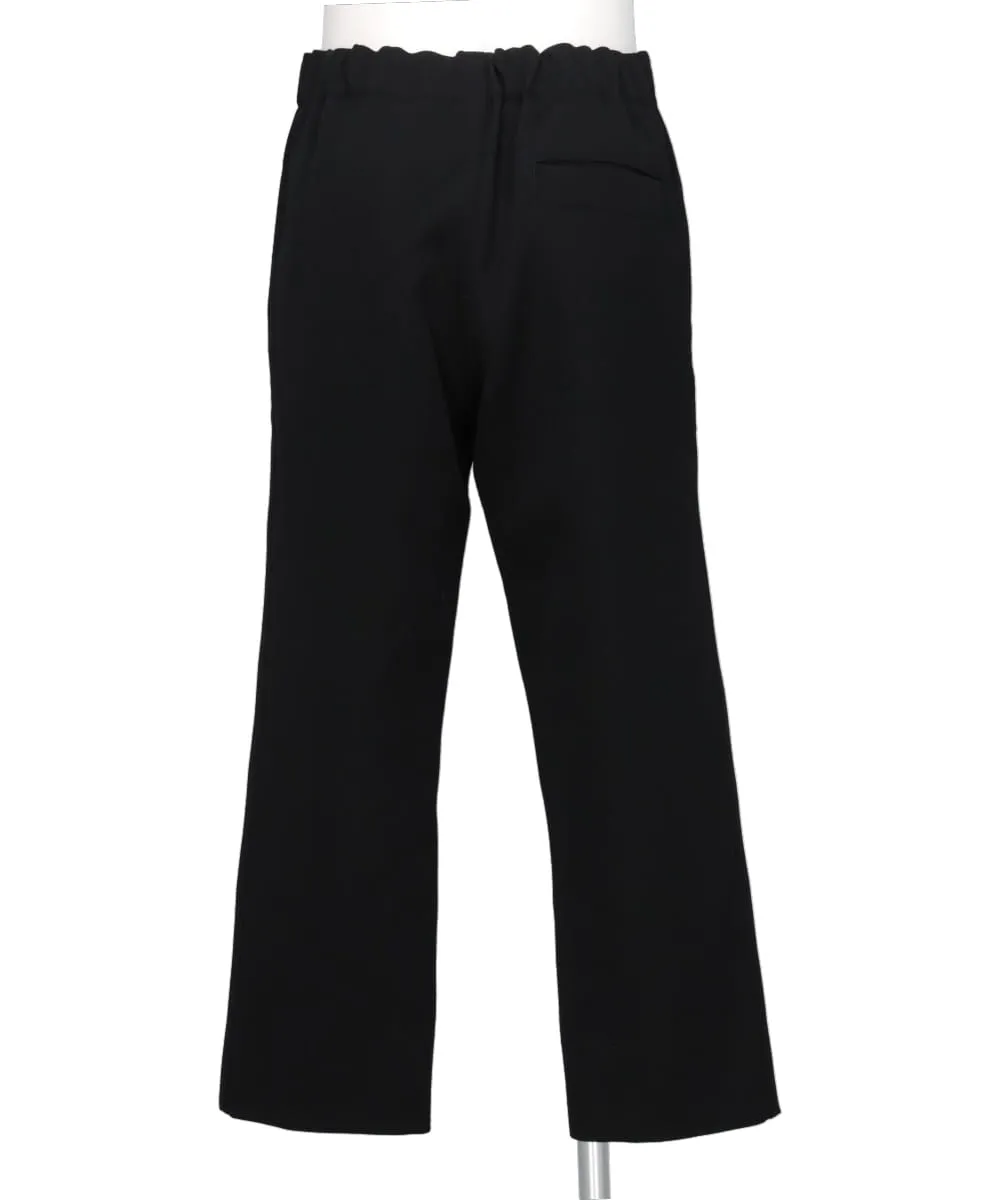 WOOL TRINOCTIVE DROP CROTCH CROPPED TROUSER