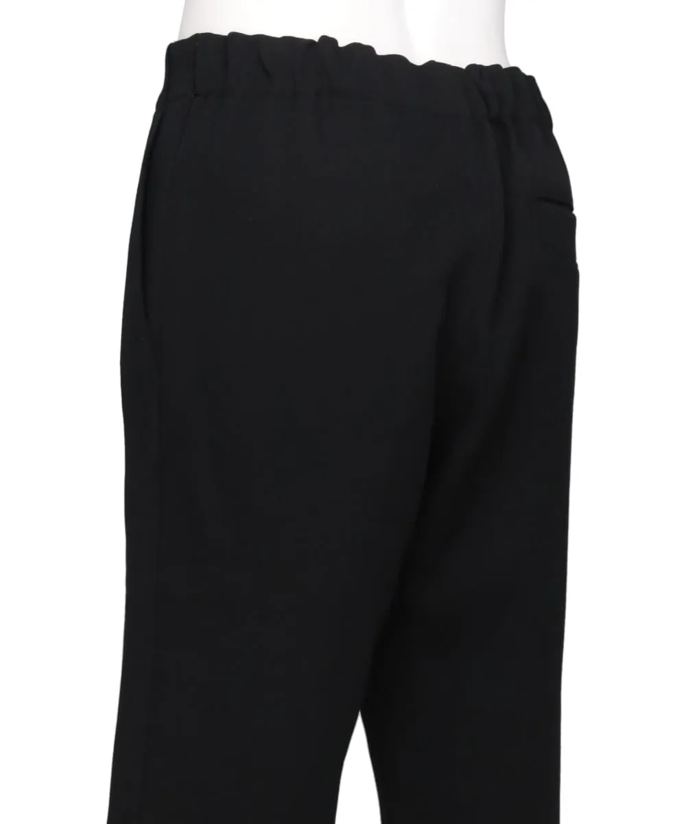 WOOL TRINOCTIVE DROP CROTCH CROPPED TROUSER