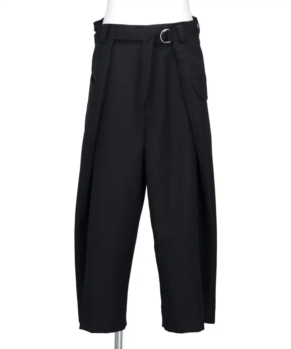 WRAP POLYESTER SLACKS