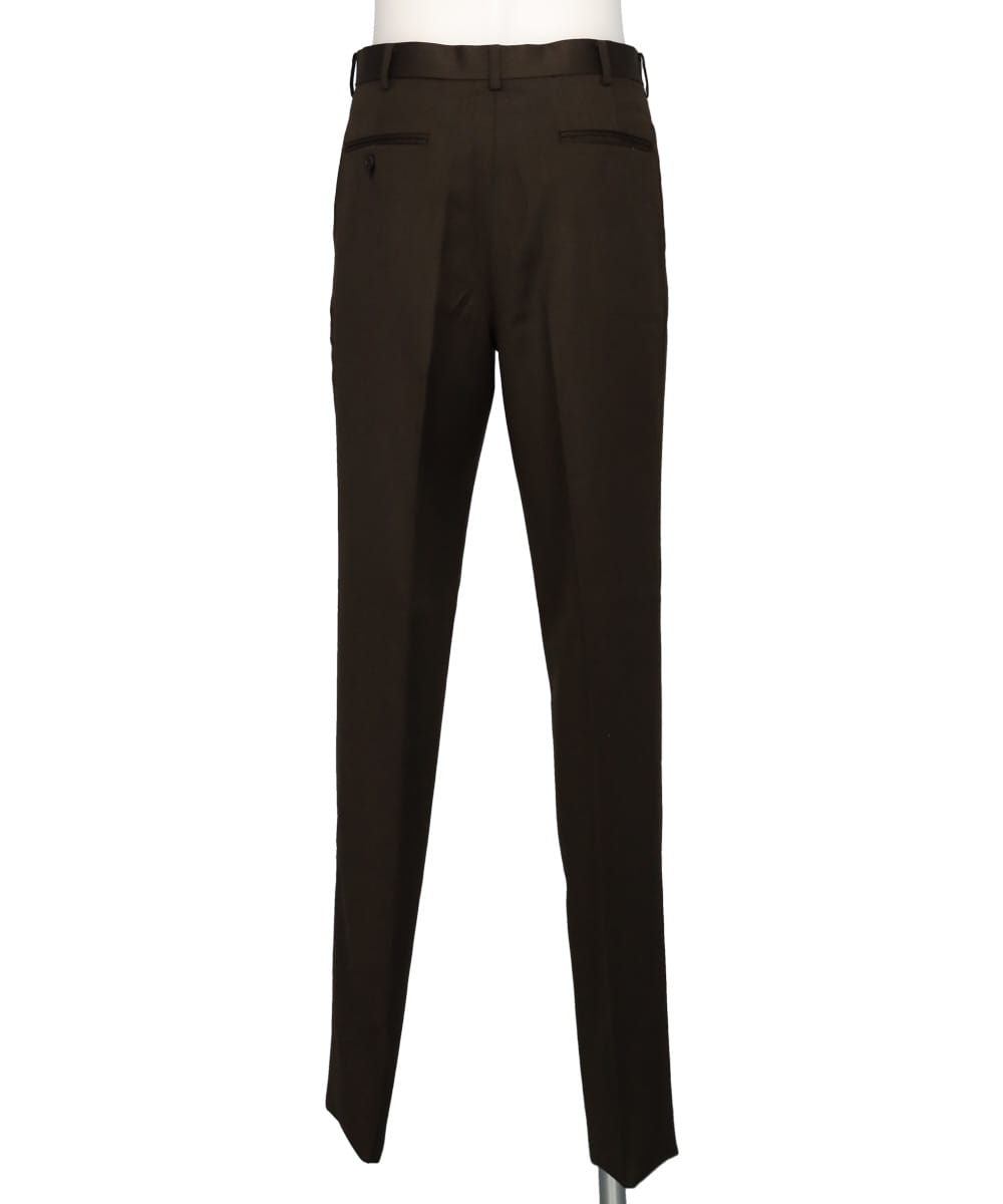 WOOL TAPERED TROUSERS