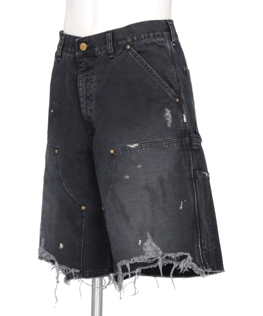 SAINT Mxxxxxx セイントマイケル 25ss DOUBLE KNEE SHORTS